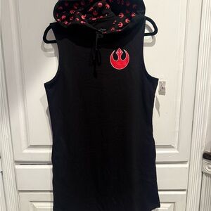 ✨ Star Wars Rebel Alliance Sleeveless Hoodie Dress – NWT